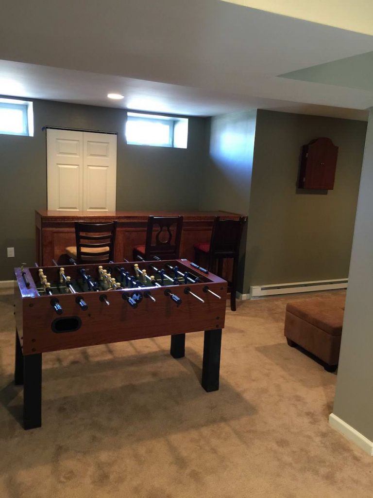 Skippack Basement Painting